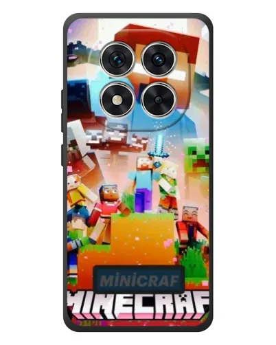 Чехол для Xiaomi Redmi Note 15 Pro с картинкой «Minecraft герои игры»