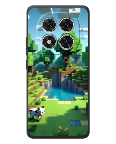 Чехол для Xiaomi Redmi Note 15 Pro с картинкой «Minecraft летний день»