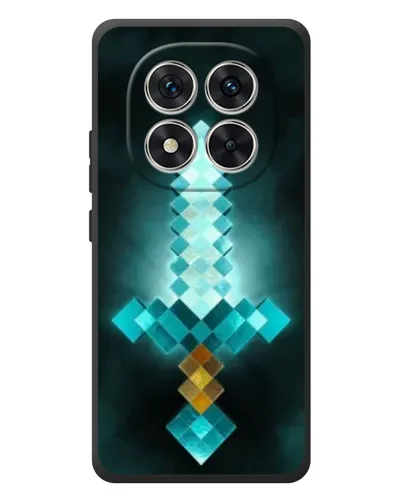 Чехол для Xiaomi Redmi Note 15 Pro с картинкой «Алмазный меч неон»