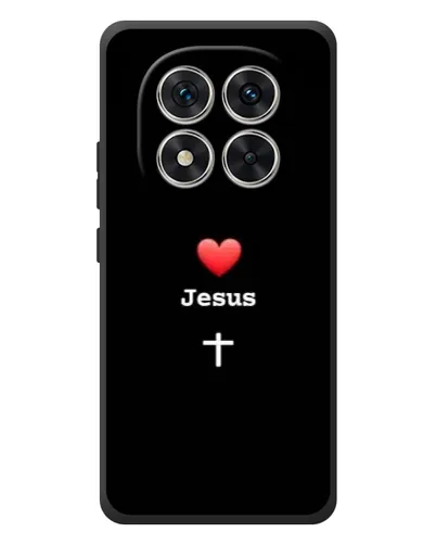 Чехол для Xiaomi Redmi Note 15 Pro с картинкой «Сердце - Jesus» Чехол для Xiaomi Redmi Note 15 Pro с картинкой «Сердце - Jesus»