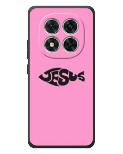 Чехол для Xiaomi Redmi Note 15 Pro с картинкой «Розовый символ  Jesus»
