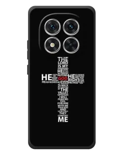 Чохол для Xiaomi Redmi Note 15 Pro з картинкою «Текстовий хрест» Чохол для Xiaomi Redmi Note 15 Pro з картинкою «Текстовий хрест»
