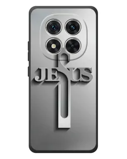 Чохол для Xiaomi Redmi Note 15 Pro з картинкою «Металевий хрест Jesus» Чохол для Xiaomi Redmi Note 15 Pro з картинкою «Металевий хрест Jesus»