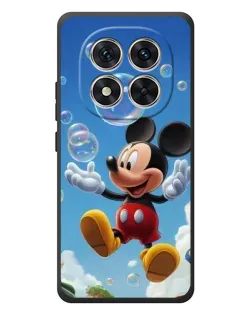 Чехол для Xiaomi Redmi Note 15 Pro с картинкой «Mickey и мыльные пузыри»