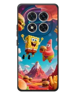 Чехол для Xiaomi Redmi Note 15 Pro с картинкой «Космический фастфуд»