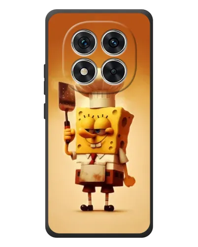Чехол для Xiaomi Redmi Note 15 Pro с картинкой «Губка Боб повар»