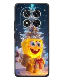 Чехол для Xiaomi Redmi Note 15 Pro с картинкой «Рождественский Спанч Боб»