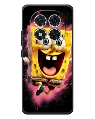 Чехол для Xiaomi Redmi Note 15 Pro с картинкой «Взрывной Спанч Боб»