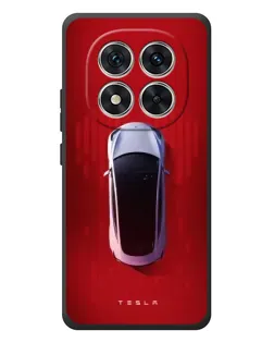 Чехол для Xiaomi Redmi Note 15 Pro с картинкой «Tesla Top View»