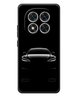 Чехол для Xiaomi Redmi Note 15 Pro с картинкой «Силуэт Tesla Night»
