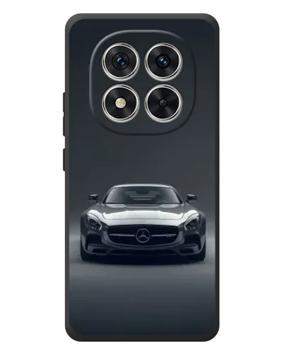 Чехол для Xiaomi Redmi Note 15 Pro с картинкой «Mercedes на черном» Чехол для Xiaomi Redmi Note 15 Pro с картинкой «Mercedes на черном»
