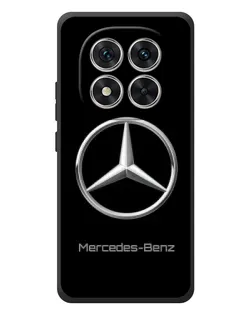 Чехол для Xiaomi Redmi Note 15 Pro с картинкой «Mercedes Silver Logo»