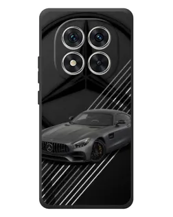 Чехол для Xiaomi Redmi Note 15 Pro с картинкой «Mercedes AMG — графика»