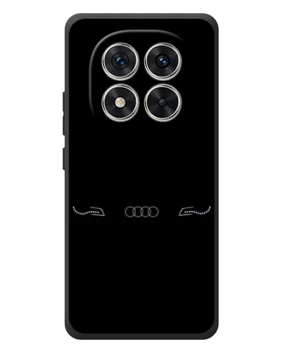 Чехол для Xiaomi Redmi Note 15 Pro с картинкой «Audi — световой подпись»