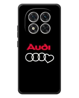 Чехол для Xiaomi Redmi Note 15 Pro с картинкой «Логотип Audi Heart»