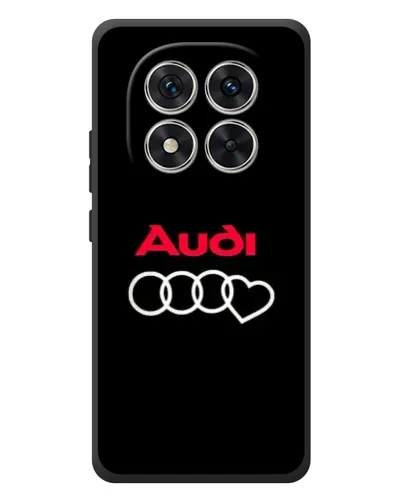 Чехол для Xiaomi Redmi Note 15 Pro с картинкой «Логотип Audi Heart»