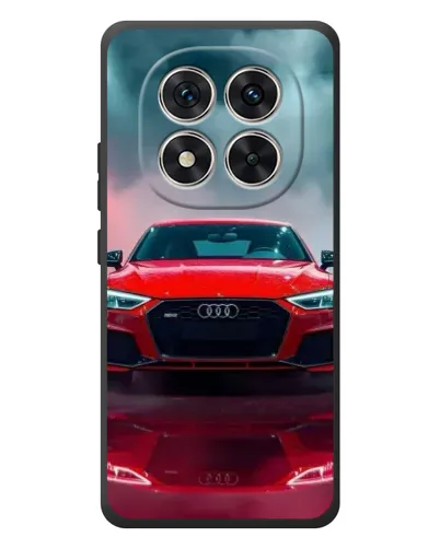 Чехол для Xiaomi Redmi Note 15 Pro с картинкой «Audi RS — красный стиль»