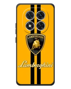 Чехол для Xiaomi Redmi Note 15 Pro с картинкой «Lamborghini Stripe желтый»