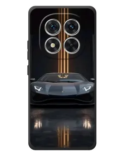 Чехол для Xiaomi Redmi Note 15 Pro с картинкой «Lamborghini золотые линии»