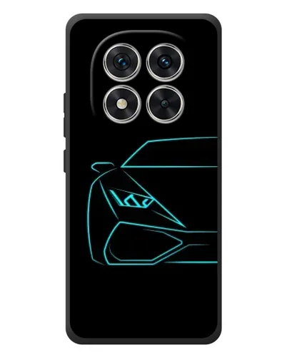 Чехол для Xiaomi Redmi Note 15 Pro с картинкой «Голубой силуэт Lamborghini» Чехол для Xiaomi Redmi Note 15 Pro с картинкой «Голубой силуэт Lamborghini»