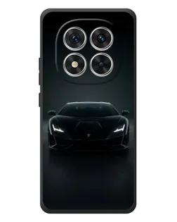 Чехол для Xiaomi Redmi Note 15 Pro с картинкой «Черный Lamborghini Aventador»
