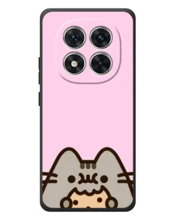 Чехол для Xiaomi Redmi Note 15 Pro с картинкой «Pusheen и печенье»