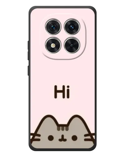 Чехол для Xiaomi Redmi Note 15 Pro с картинкой «Пушин говорит Hi»