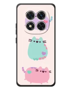 Чехол для Xiaomi Redmi Note 15 Pro с картинкой «Pusheen трио»