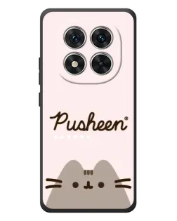 Чехол для Xiaomi Redmi Note 15 Pro с картинкой «Pusheen логотип»