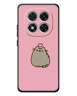 Чехол для Xiaomi Redmi Note 15 Pro с картинкой «Pusheen сердце»