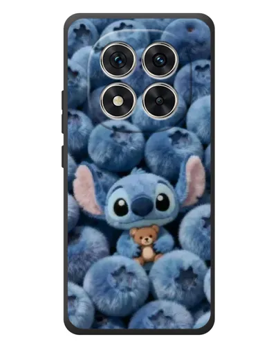 Чехол для Xiaomi Redmi Note 15 Pro с картинкой «Стич и голубика»