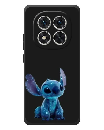Чехол для Xiaomi Redmi Note 15 Pro с картинкой «Стич на черном»