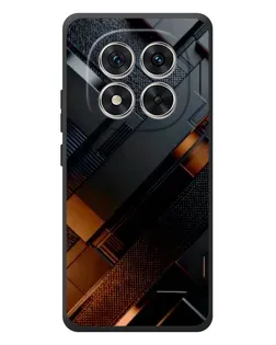 Чехол для Xiaomi Redmi Note 15 Pro с картинкой «Черные геометрические блоки»