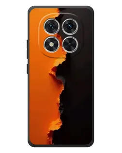 Чехол для Xiaomi Redmi Note 15 Pro с картинкой «Оранжевый разлом»
