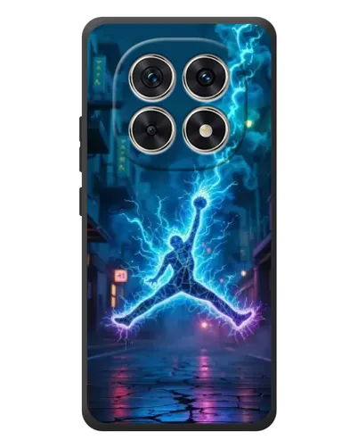 Чехол для Xiaomi Redmi Note 15 с картинкой «Jordan Gold Jumpman»