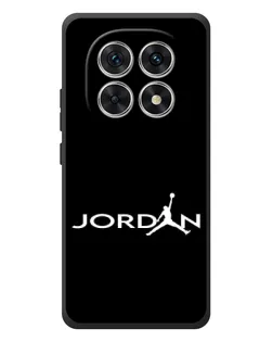 Чехол для Xiaomi Redmi Note 15 с картинкой «Jordan White Logo»