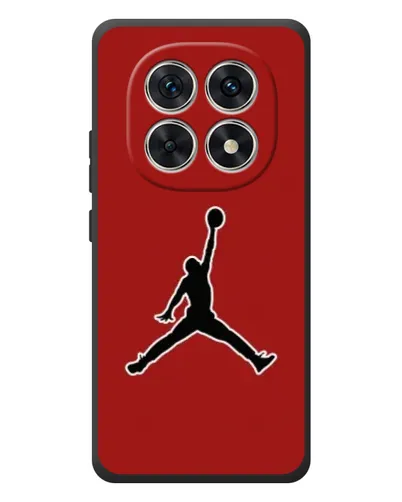 Чехол для Xiaomi Redmi Note 15 с картинкой «Jordan Red Back»