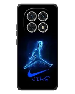 Чехол для Xiaomi Redmi Note 15 с картинкой «Jordan Neon Blue»