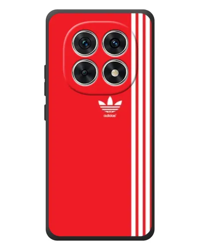 Чохол для Xiaomi Redmi Note 15 з картинкою «Червоний мінімалізм Adidas»