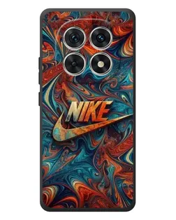 Чехол для Xiaomi Redmi Note 15 с картинкой «Nike в абстракции»