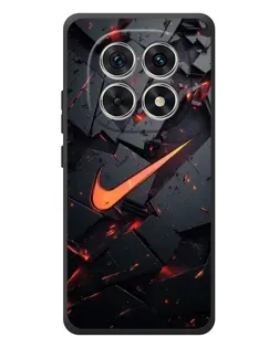 Чехол для Xiaomi Redmi Note 15 с картинкой «Nike — эффект разломов»