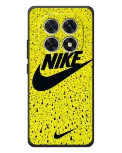 Чехол для Xiaomi Redmi Note 15 с картинкой «Желтый текстурный Nike»