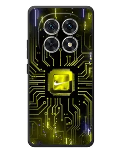 Чехол для Xiaomi Redmi Note 15 с картинкой «Nike — золотая искра»