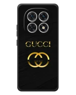 Чохол для Xiaomi Redmi Note 15 з картинкою «Золотий логотип Gucci»