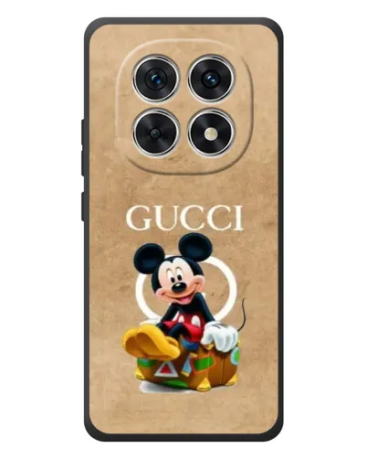 Чохол для Xiaomi Redmi Note 15 з картинкою «Міккі Маус Gucci — крафт» Чохол для Xiaomi Redmi Note 15 з картинкою «Міккі Маус Gucci — крафт»
