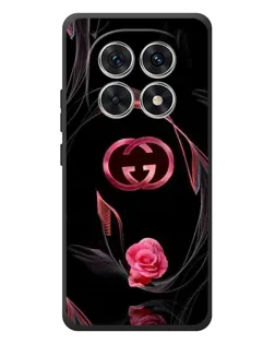 Чохол для Xiaomi Redmi Note 15 з картинкою «Gucci — неонова троянда»