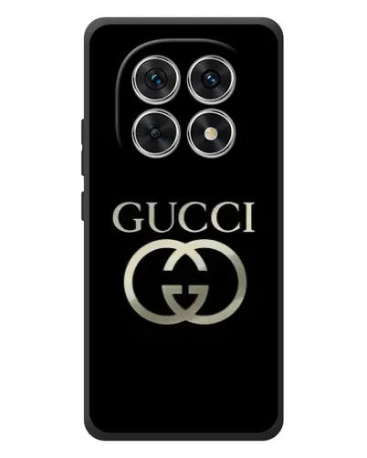 Чехол для Xiaomi Redmi Note 15 с картинкой «Gucci — золото на черном» Чехол для Xiaomi Redmi Note 15 с картинкой «Gucci — золото на черном»