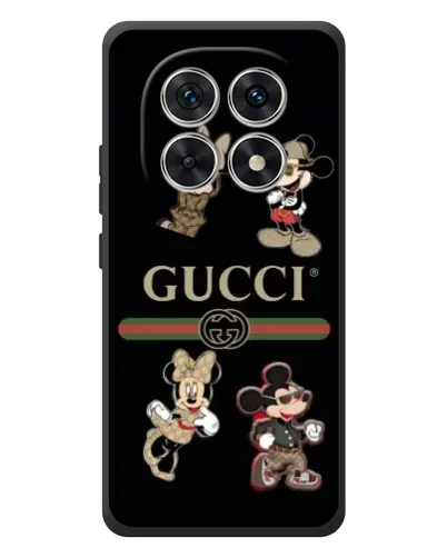 Чехол для Xiaomi Redmi Note 15 с картинкой «Gucci — герои Disney и монограмма» Чехол для Xiaomi Redmi Note 15 с картинкой «Gucci — герои Disney и монограмма»