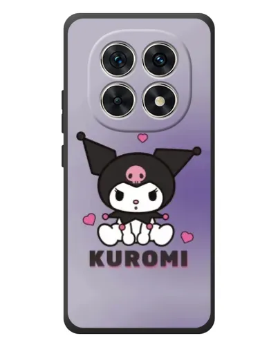 Чохол для Xiaomi Redmi Note 15 з картинкою «Kuromi — фіолетовий арт»