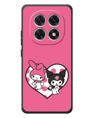 Чохол для Xiaomi Redmi Note 15 з картинкою «Kuromi та My Melody»